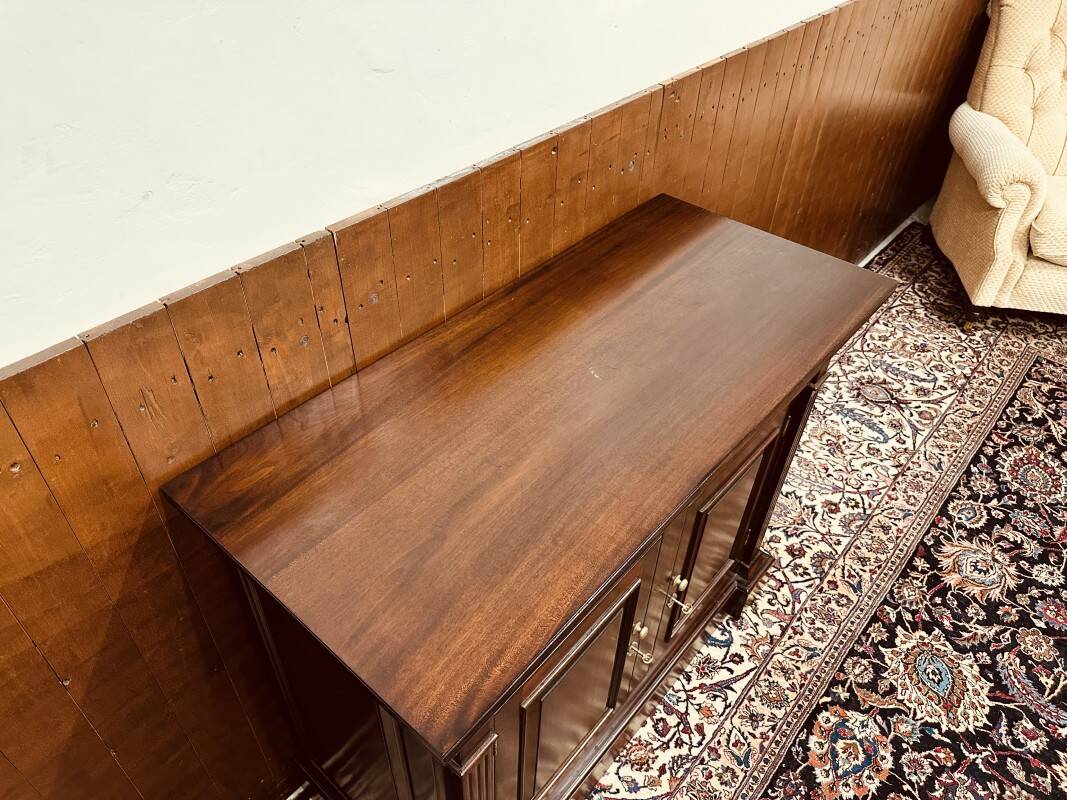 Meuble de bureau classique en acajou anglais