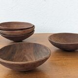 Set of teak cups
