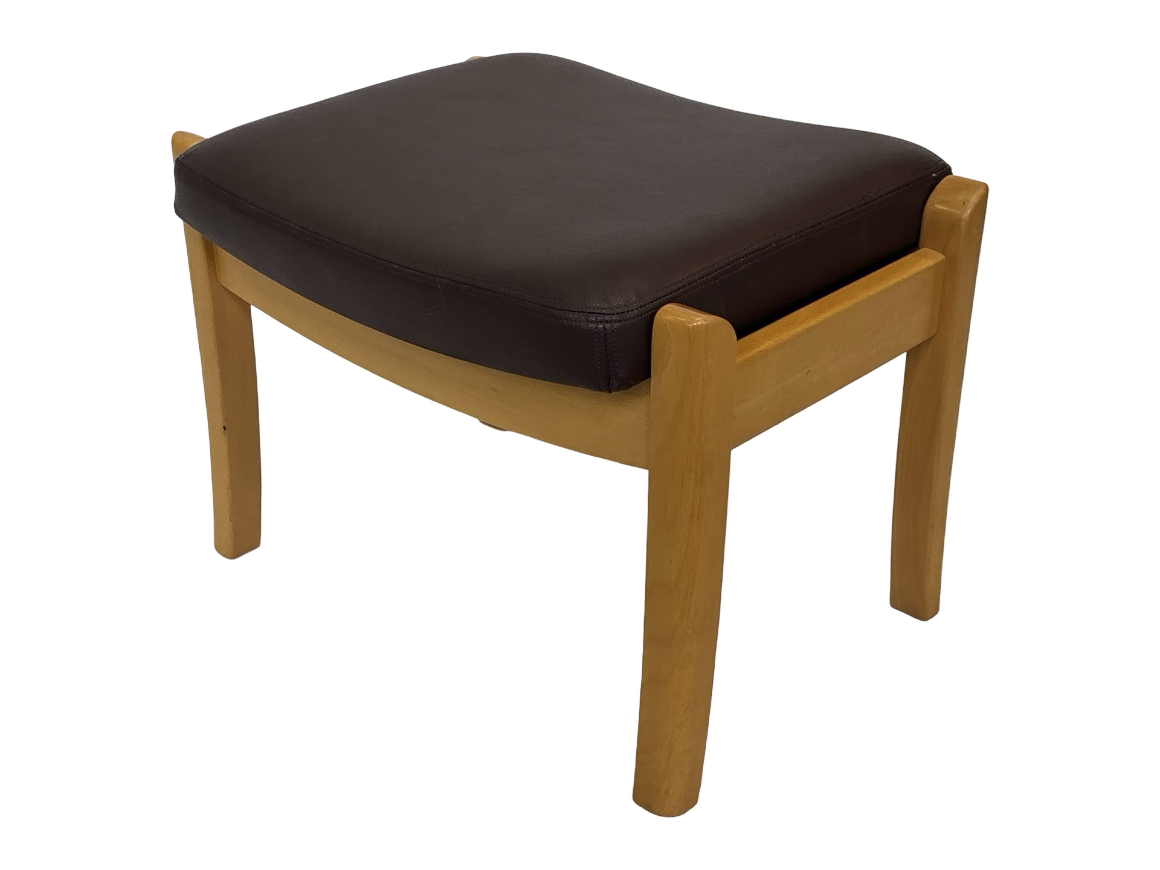 Vintage Farstrup footrest footstool ottoman Danish design Feedback sturen