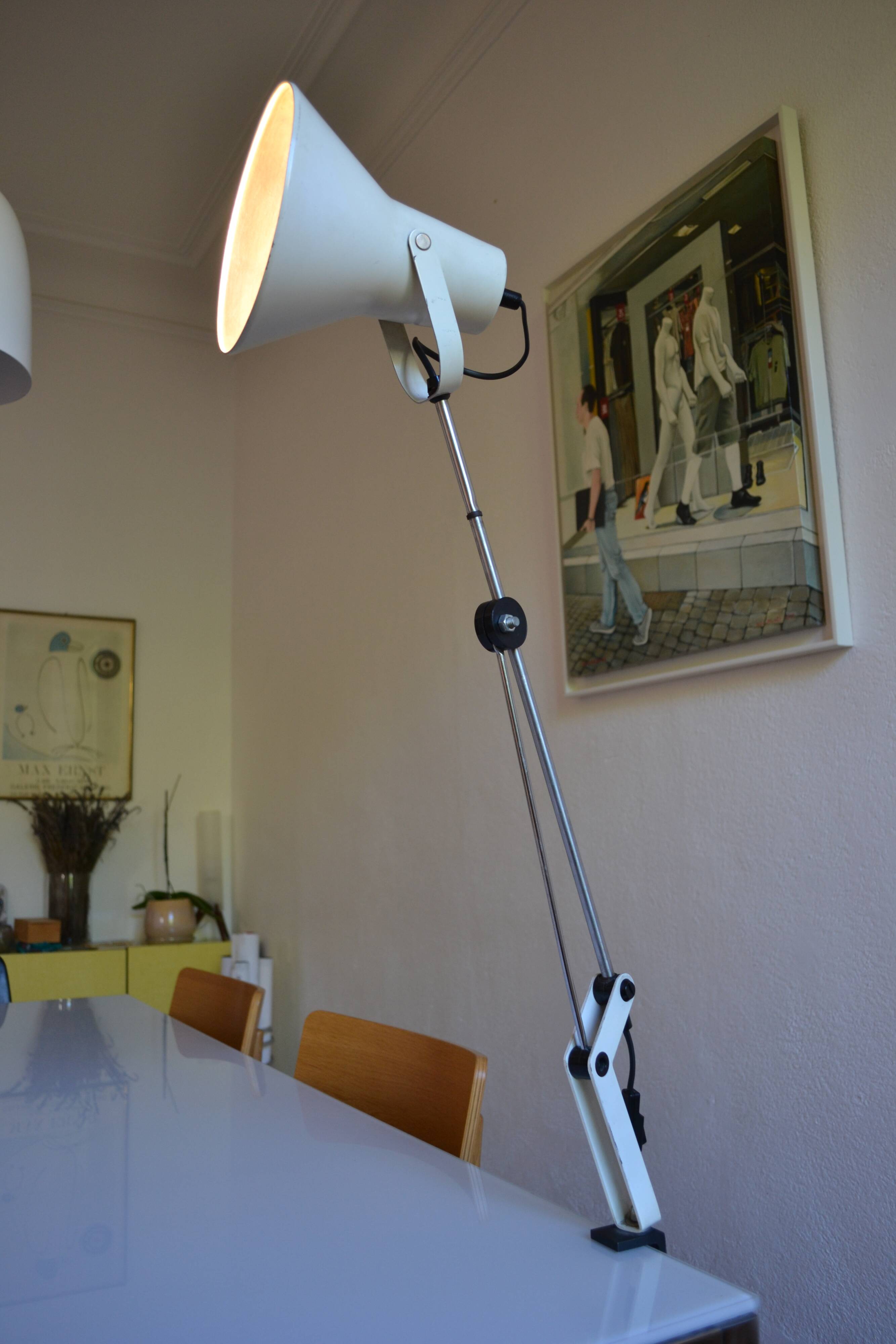 Lampe de bureau articulée vintage 1980 Ikéa A 401