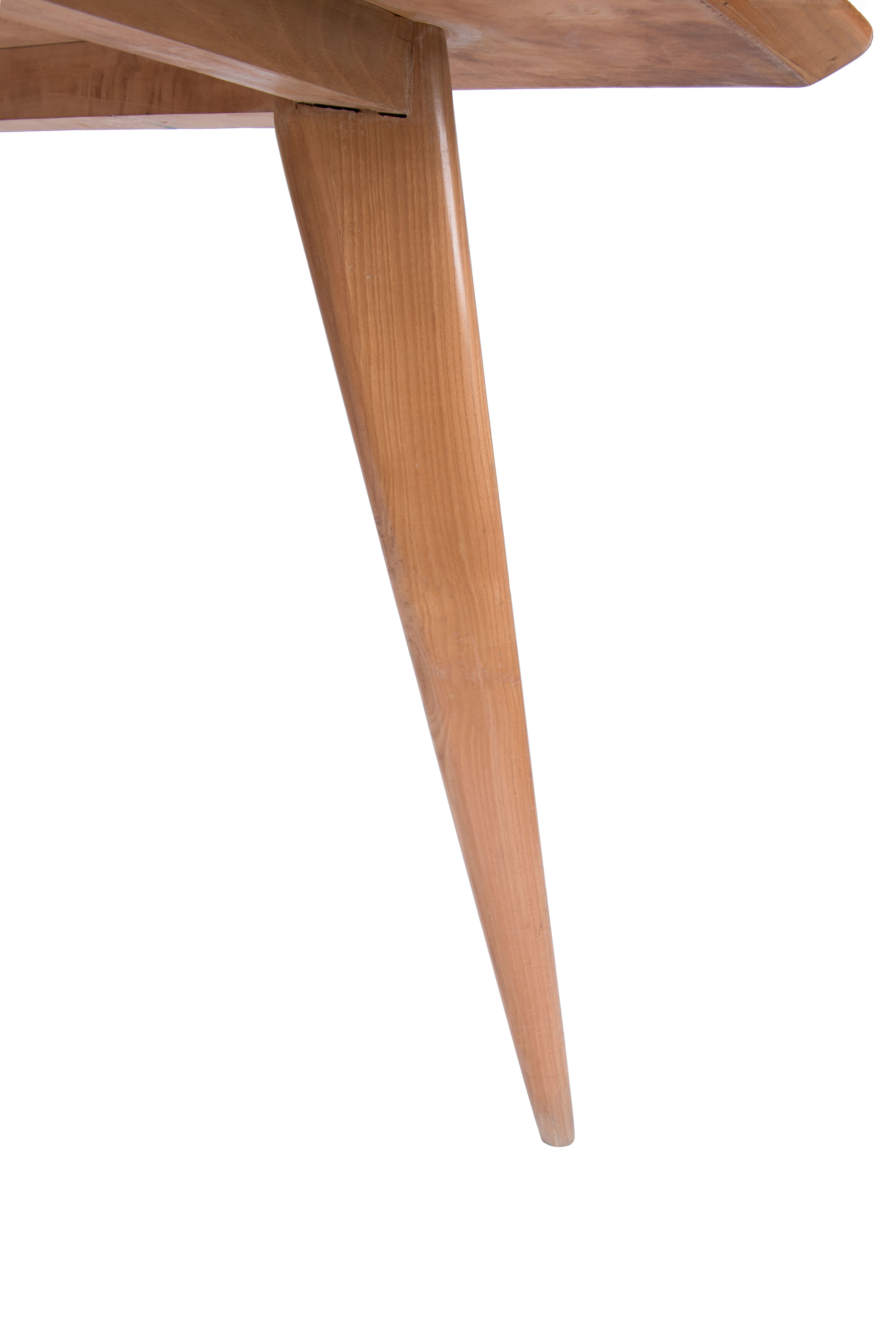 Dining table with glass top