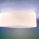 Mid-Century Milk Glass Flush Mount or Wall Light, Czechoslovakia