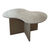 Table basse nuage travertin