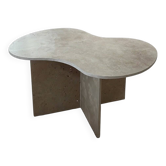Table basse nuage travertin