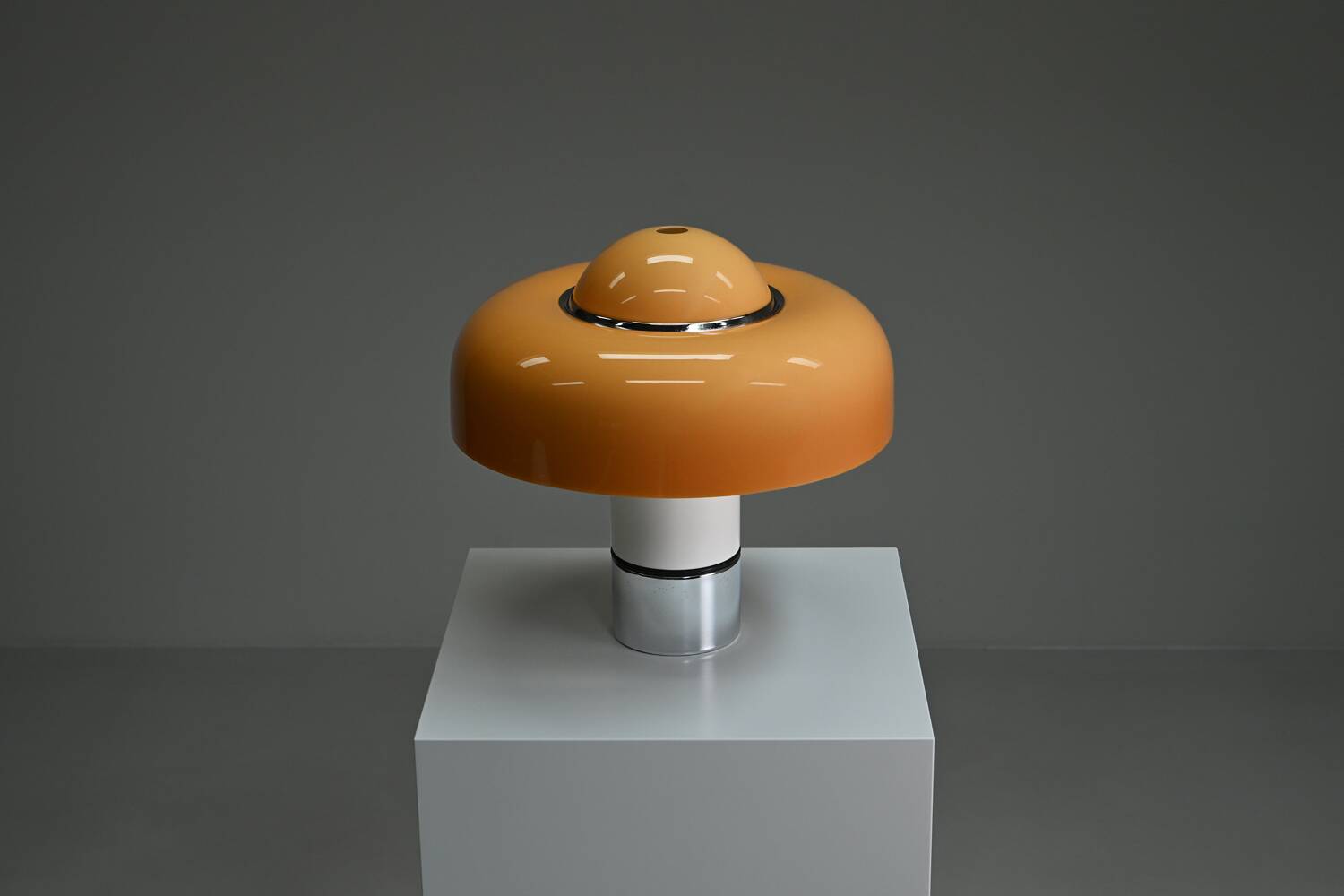 Brumbry table lamp by Luigi Massoni for Harvey Guzzini, 1960s Italy.