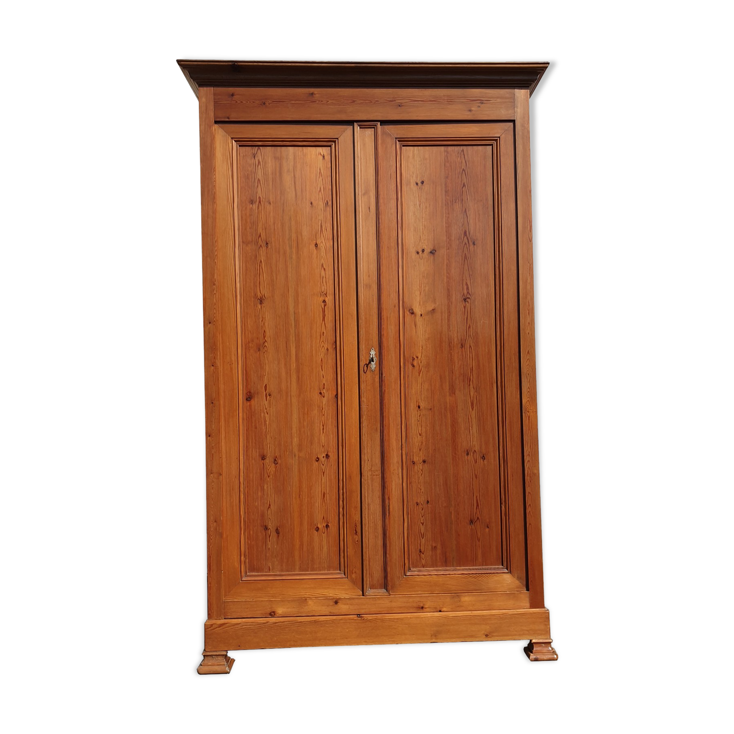 1900 pine wardrobe / wardrobe / closet