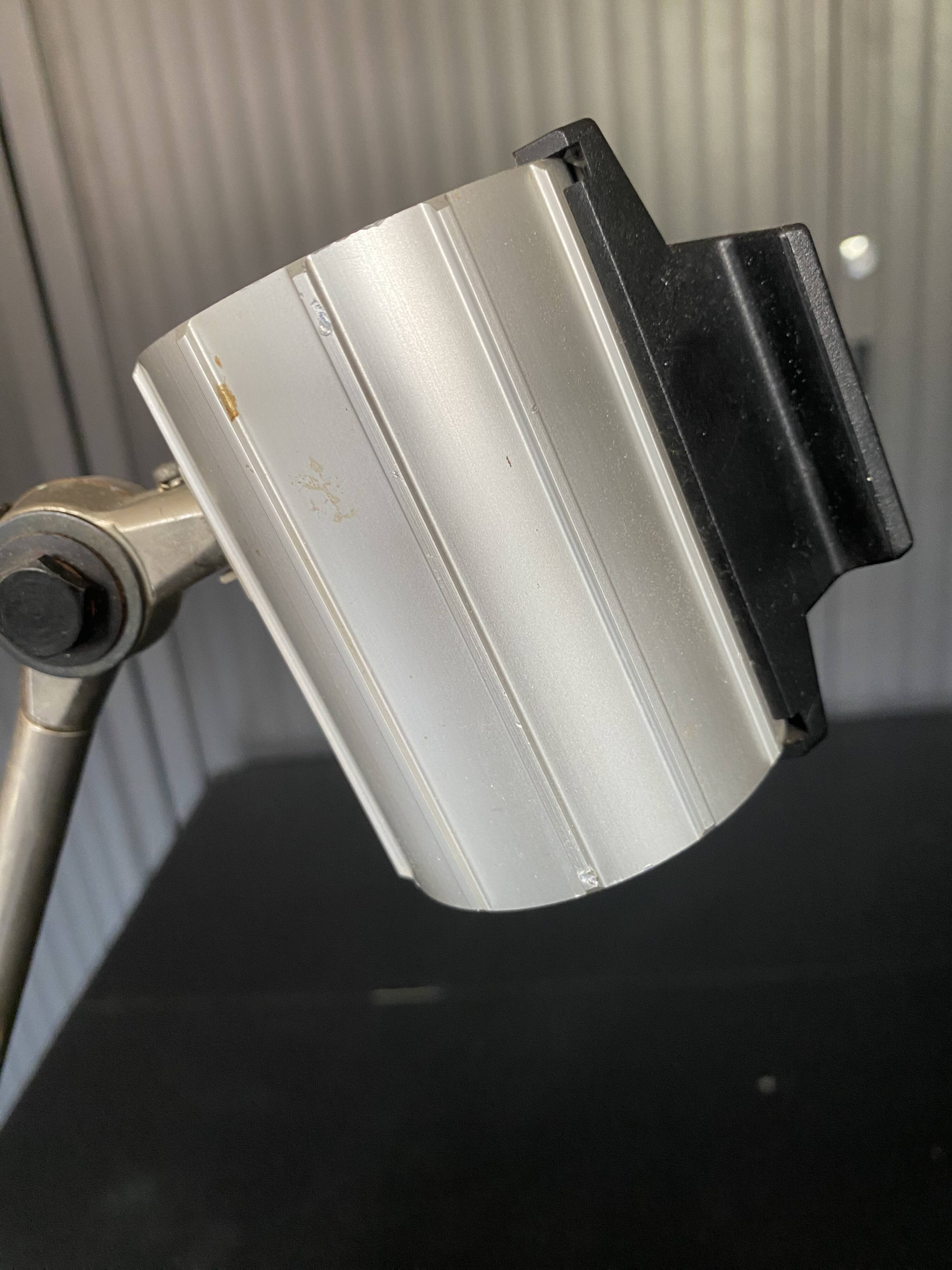 Waldmann metal articulated lamp vintage industrial workshop 1950