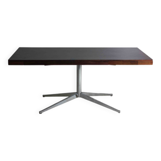 Bureau exécutif en palissandre par Florence Knoll, années 1970
