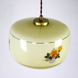 Suspension en verre vintage