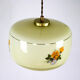 Vintage glass pendant light