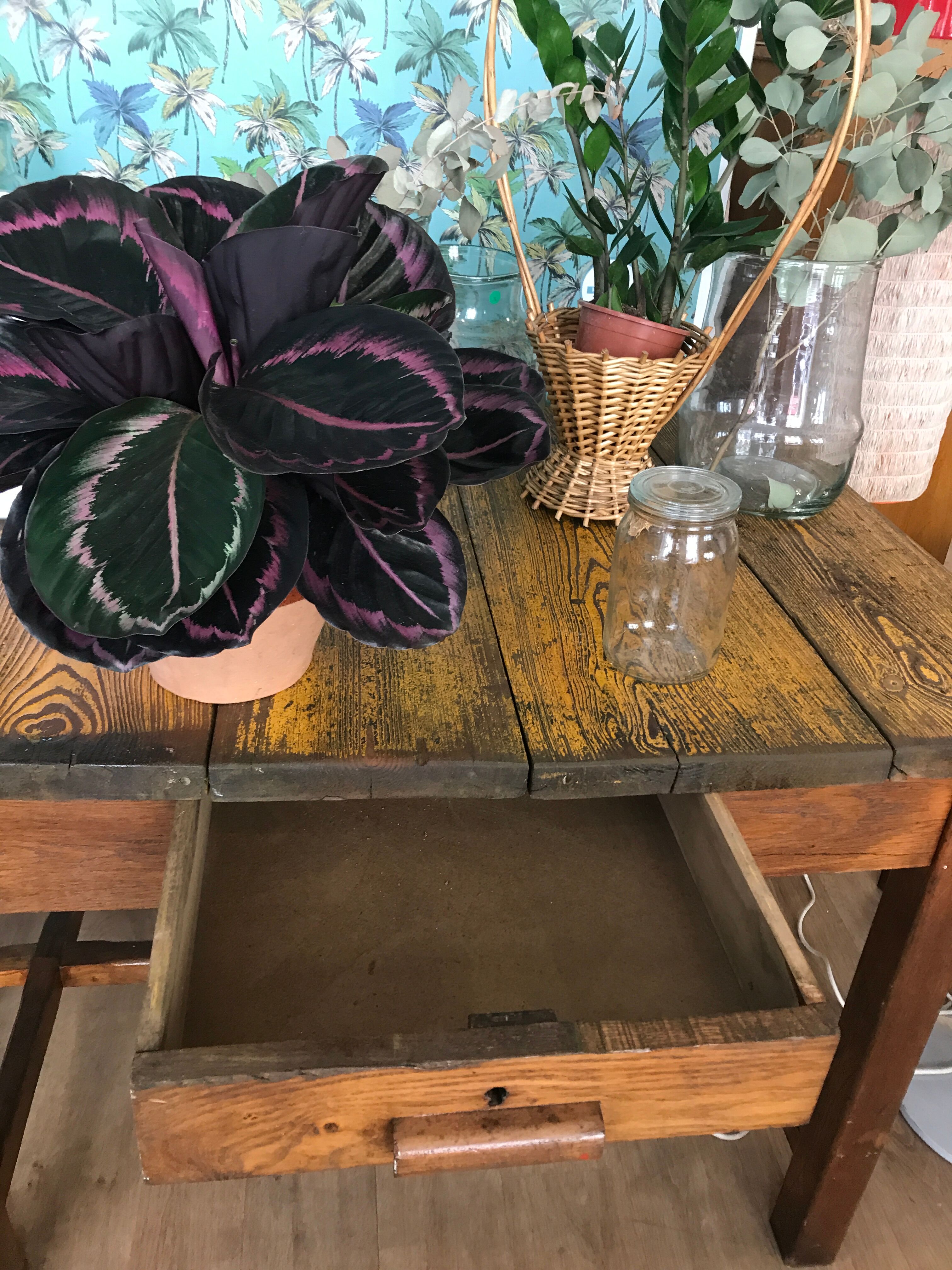 Farm table 2 drawers