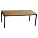 Jørgen Bækmark, Dining table in Oak & Cork, Danish Mid Century Modern, 1960s