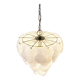 Vintage murano leaf chandelier, 1970s