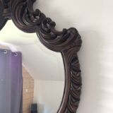 Antique beveled mirror