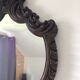 Antique beveled mirror