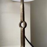 Wrought iron lamp