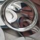 Alessi Alfra / Small presentation plates in 18/8 stainless steel