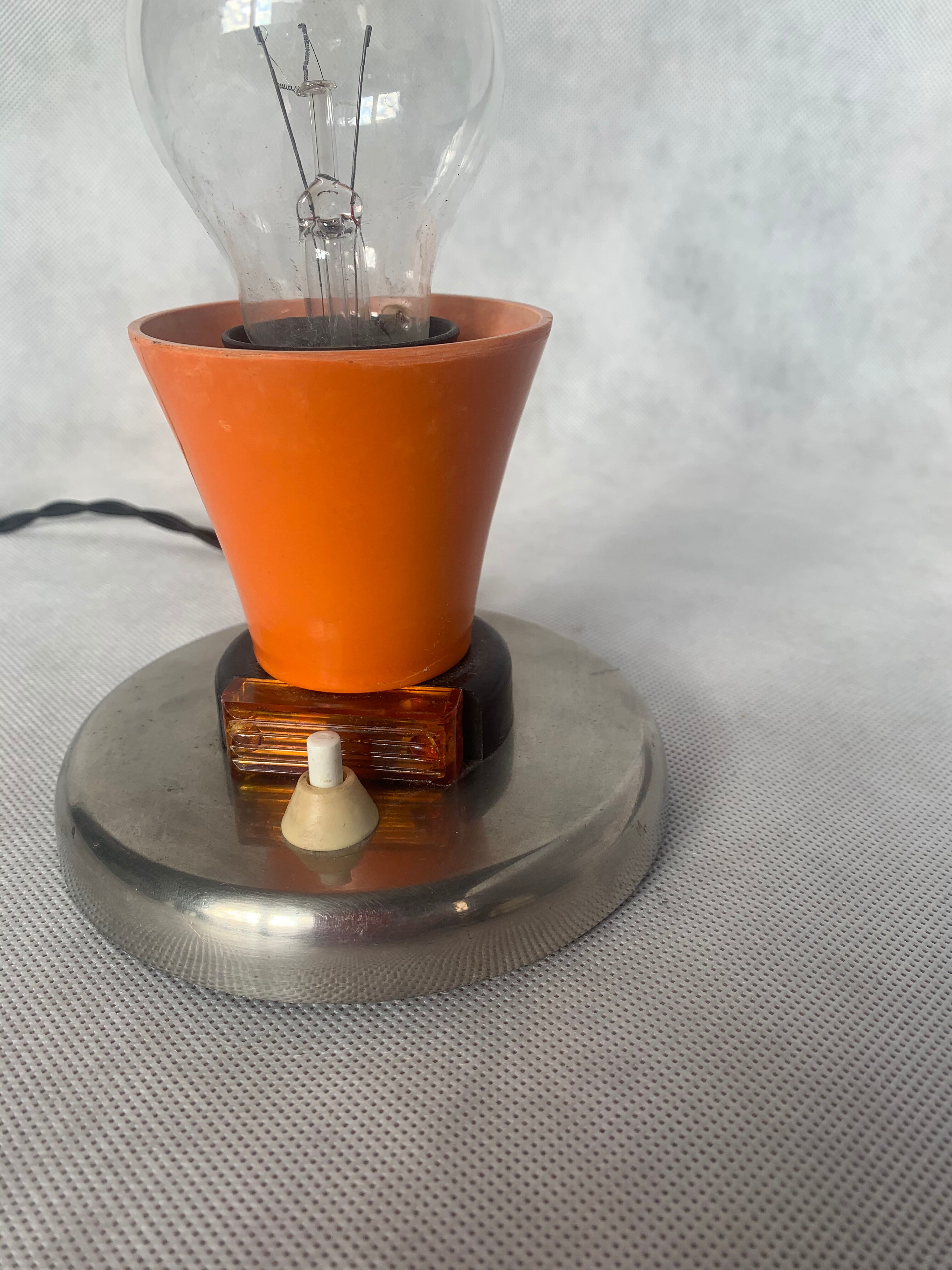 Lampe champignon vintage, années 1950