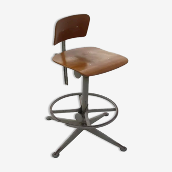 Chaise de dessin industriel Friso Kramer pour Ahrend de Cirkel vers 1960