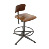 Friso Kramer industrial drawing chair for Ahrend de Cirkel ca 1960