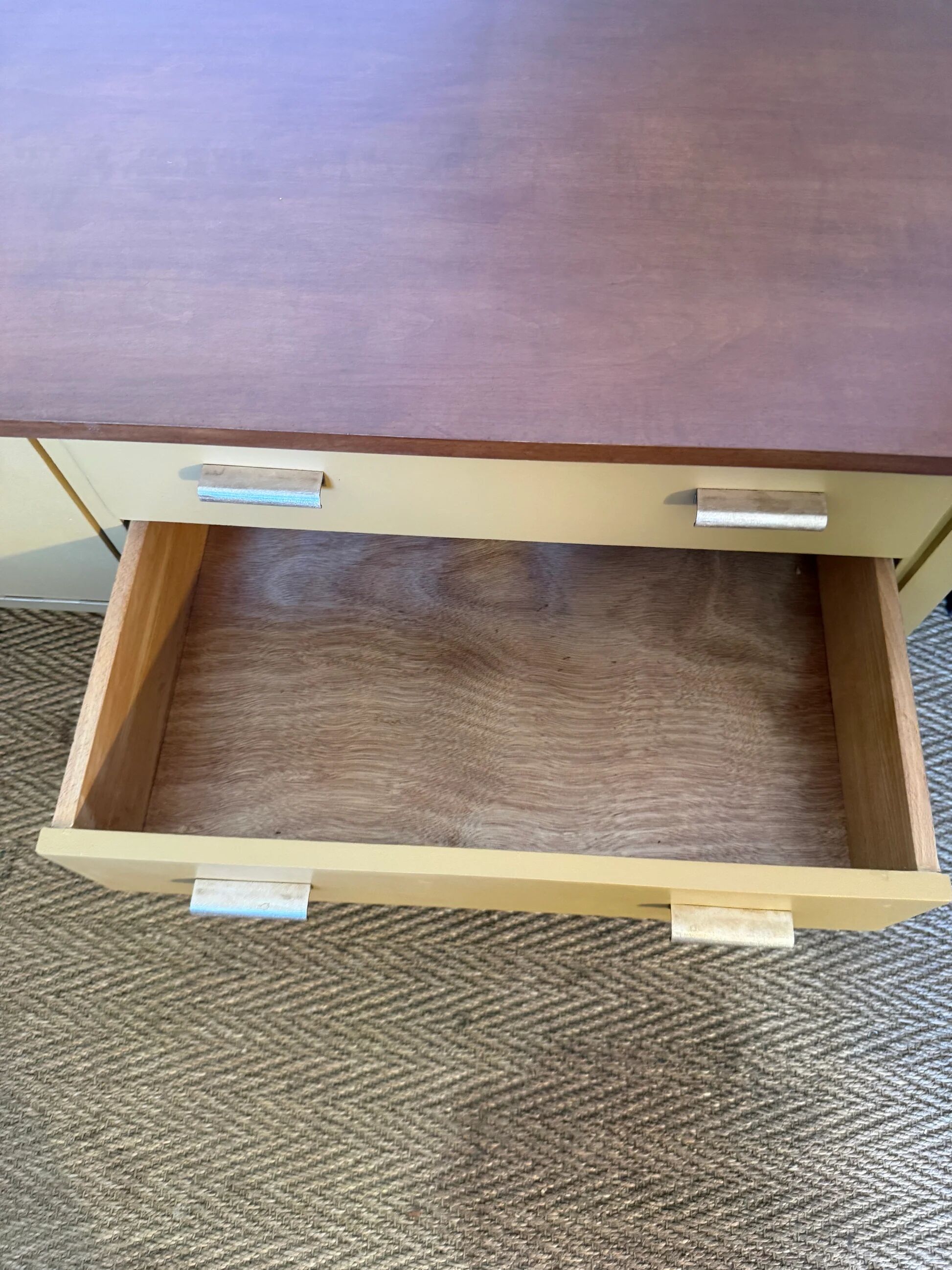 Enfilade vintage meuble bas tv pieds compas