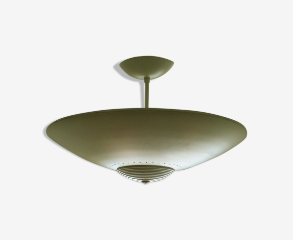 Luxo Norway disc ceiling light, 1970s
