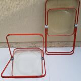 Pair of Plia chairs Giancarlo Piretti for Castelli