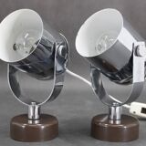 1970s Stanislav Indra Pair Of Wall lamps by Combi Lux, Czechoslovakia