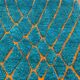 Traditional handcrafted Beni Ouraine rug, size 200 x 300 cm