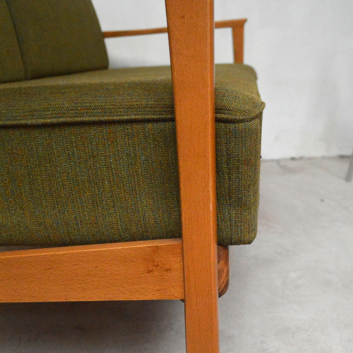 Daybed bench Scandinavian 2 places, 1960