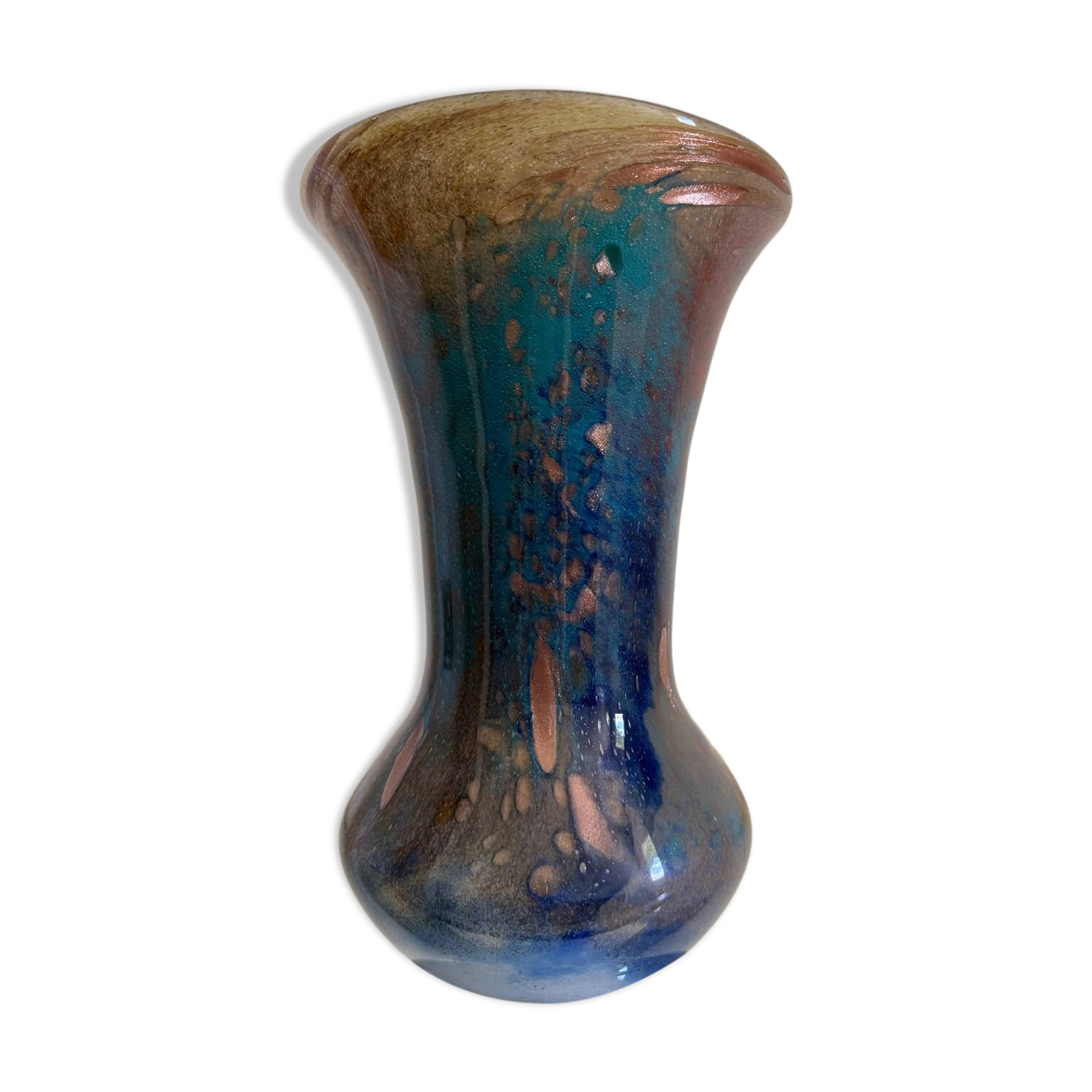 Murano glass vase from the 80s
