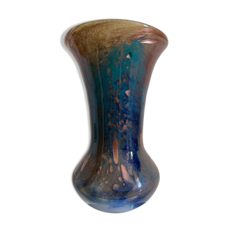 Vase verre de Murano années 80