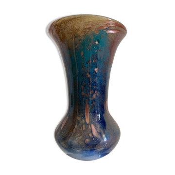 Vase verre de Murano années 80