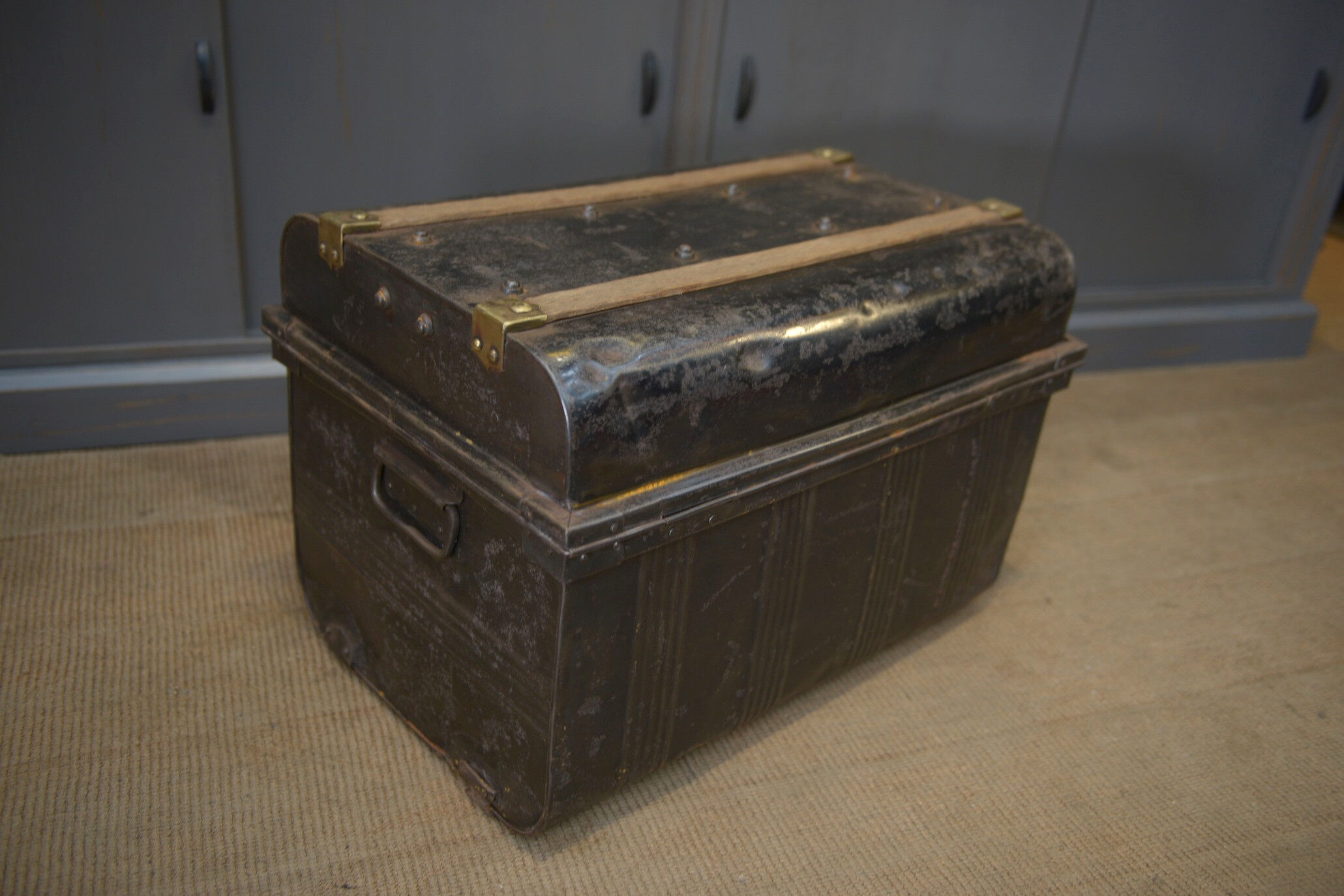 Old metal trunk Willaimson & Sons