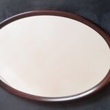 Old oval mirror 63x42cm