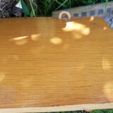 Vintage rattan coats holder