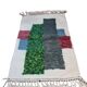 Handmade wool Berber rug 150 X 100 CM