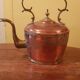 Large 19th century copper kettle.