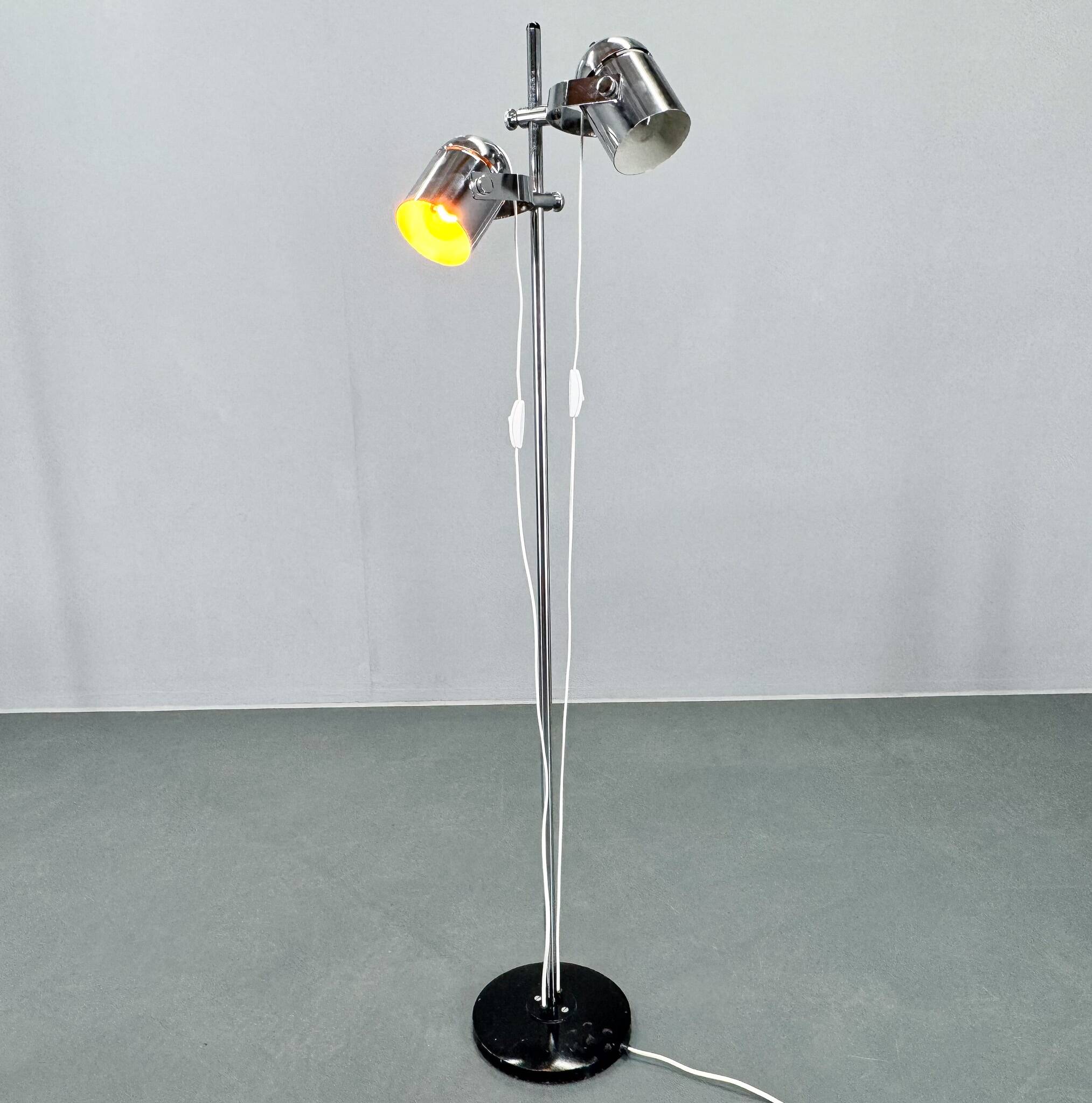 Mid Century Floor Lamp Designed by Stanislav Indra, 1970's