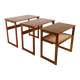 Vintage nesting tables, Johannes Andersen, Silkeborg ‘60