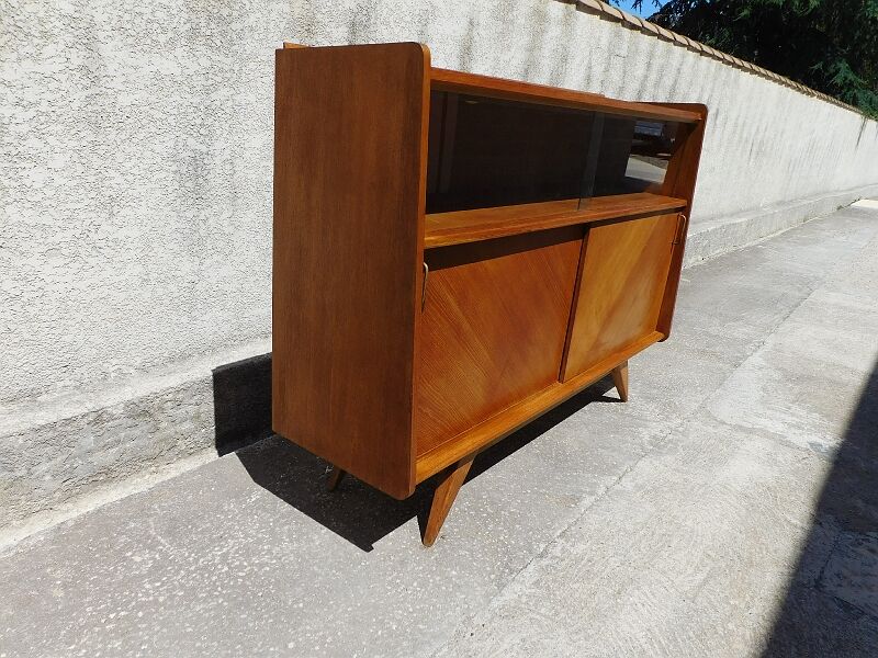 Enfilade bahut of dining room vintage showcase 1950