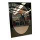 Vintage smoked and natural mirror 1970