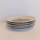 set of 5 plates Bavaria