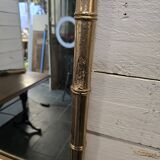 Ancien miroir bois bambou