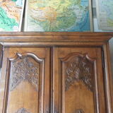 Wardrobe carved doors, 18th century era
