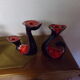 Triple candle holders 60s