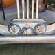 Pair of Louis XVI style chairs from the 18th century with lyre back.
