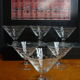 Champagne glasses by Saint Louis