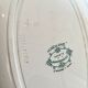 Deep dish "Anemone" porcelain Saint Amand collection