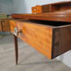 Art Deco office in lemon and mahogany